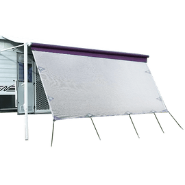 4.3m Caravan Privacy Screen Side Sunscreen Sun Shade for 15' Roll Out Awning - RnR Galore