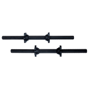 45cm - 1 Pair Dumbbell Bar 25mm Diameter - PVC Coated Dumbell Handle - RnR Galore