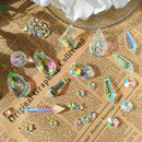 460PCS Suncatcher DIY Making Kit with Storage Box - Premium Crystal Prism Ornaments Craft Set for Home Decor - RnR Galore
