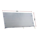 4.6m Caravan Privacy Screen Side Sunscreen Sun Shade for 16' Roll Out Awning - RnR Galore
