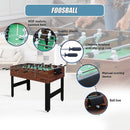 4FT 3 - in - 1 Games Foosball Soccer Hockey Pool Table - RnR Galore