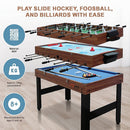 4FT 3 - in - 1 Games Foosball Soccer Hockey Pool Table - RnR Galore