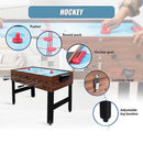 4FT 3 - in - 1 Games Foosball Soccer Hockey Pool Table - RnR Galore