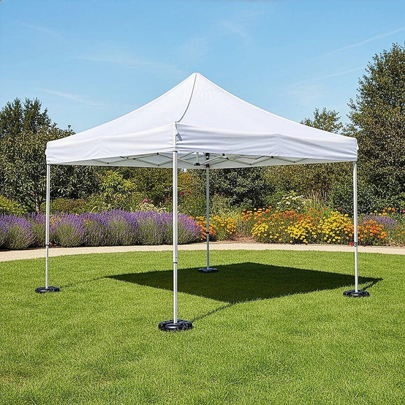 4pcs Outdoor Canopy Tent Leg Weights Anchor Stand Heavy Duty Gazebo Discs Base - RnR Galore