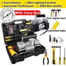 4WD Car Pump Truck 12V 150PSI Car Air Compressor Portable Tyre Deflator Inflator - RnR Galore