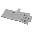 5 - Pair Grey UV Protection Fingerless Gloves for Nail Art Curing and Cycling Sun Protection - Made of Nylon/Spandex, Manicure Hand Care - RnR Galore
