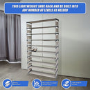 50 Pairs 10 Tiers Shoe Rack - RnR Galore