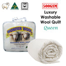 500GSM Washable Wool Quilt Queen - RnR Galore