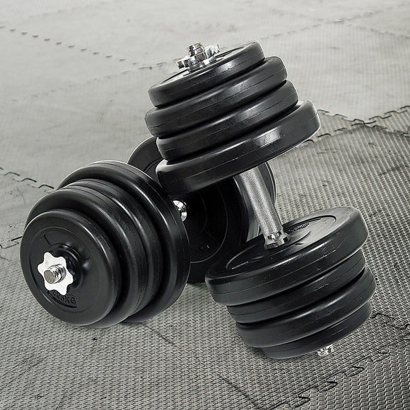 50KG Dumbbell Adjustable Weight Set - RnR Galore