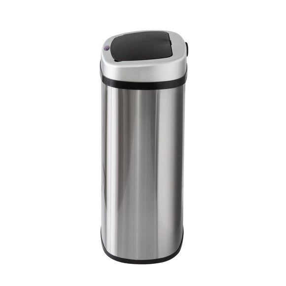 50L Stainless Steel Motion Sensor Rubbish Bin - RnR Galore