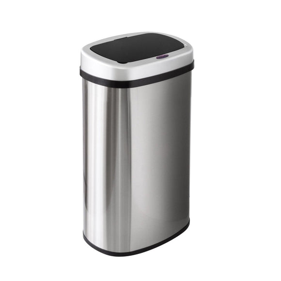 50L Stainless Steel Motion Sensor Rubbish Bin - RnR Galore