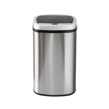 50L Stainless Steel Motion Sensor Rubbish Bin - RnR Galore