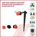 50M Hose Garden Irrigation System Plant Watering DIY Micro Drip Kits - RnR Galore