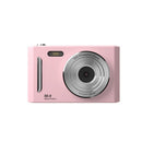 50MP HD Digital Camera with 8X Zoom & Dual Lens System(pink) - RnR Galore