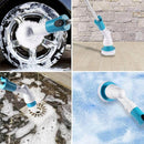 5PCS Rechargeable Spin Scrubber Electric Turbo Scrub Cleaning Brush Cordless Kit - RnR Galore