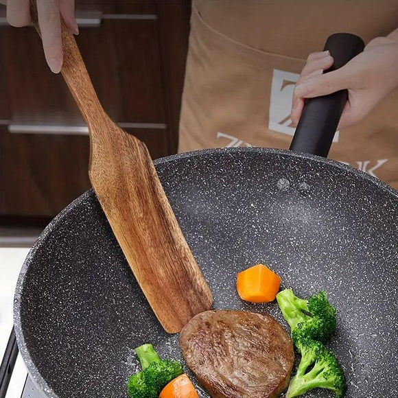 5pcs Wooden Spatula Set Kitchen Cooking Utensils Wooden Spatula for Cooking - RnR Galore