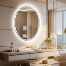 600x800mm LED Bathroom Mirror Oval Anti - Fog Dimmable - RnR Galore