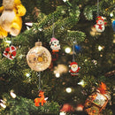 60pcs Mini Christmas Ornaments for Mini Tree Decorations Small Christmas Ornaments Resin Miniatures for Craft Christmas Decor - RnR Galore