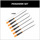6Pc Extra Long Pick and Hook Set O Ring Seal Puller Remover Fuse Wire Scribe - RnR Galore