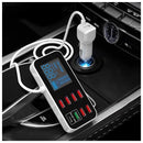 8 - Port PD+QC3.0 Car Charger with LED Display - RnR Galore