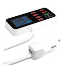 8 - Port PD+QC3.0 Car Charger with LED Display - RnR Galore