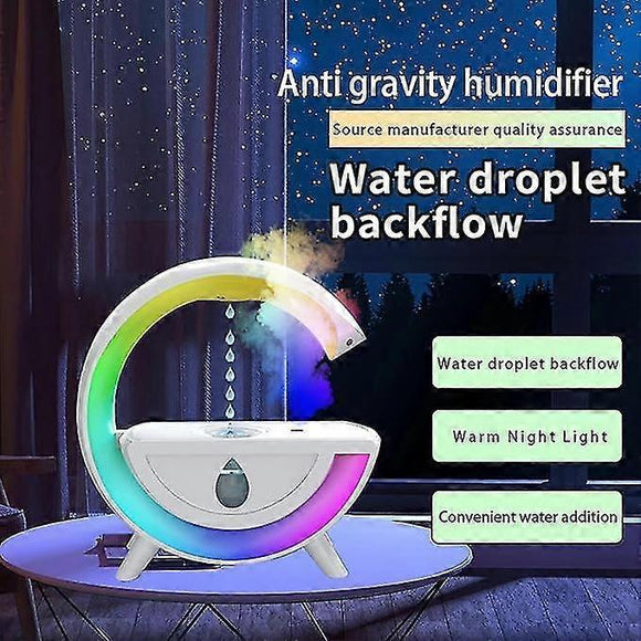 800ml Anti - Gravity Rain Cloud Humidifier, Cool Mist Humidifier with 7 - Color Light - RnR Galore