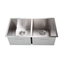 820x457mm Handmade Stainless Steel Undermount / Topmount Kitchen Laundry Sink with Waste - RnR Galore