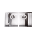 820x457mm Handmade Stainless Steel Undermount / Topmount Kitchen Laundry Sink with Waste - RnR Galore