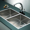865x440mm Handmade Stainless Steel Undermount / Topmount Kitchen Sink with Waste - RnR Galore