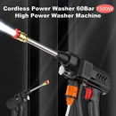 88V Cordless Electric High Pressure Washer Water Spray Gun Car Cleaner 2 Battery - RnR Galore