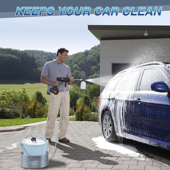 88V Cordless Electric High Pressure Washer Water Spray Gun Car Cleaner 2 Battery - RnR Galore