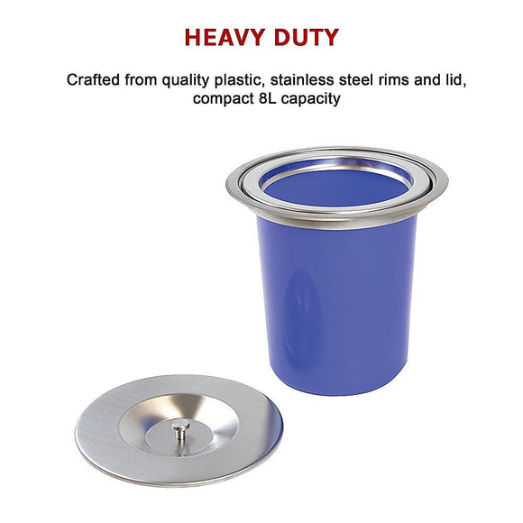 8L Concealed Benchtop Bin - RnR Galore