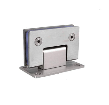 90 Degree Glass Door Cupboard Showcase Cabinet Clamp Glass Shower Doors Hinge 304 Steel - RnR Galore