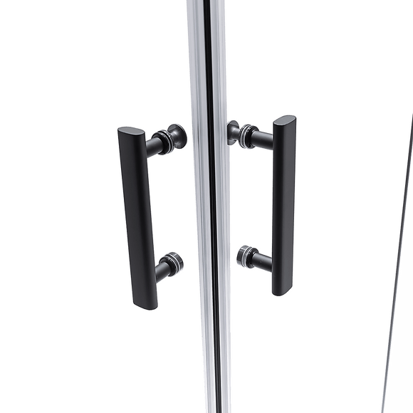 900 x 900mm Sliding Door Nano Safety Glass Shower Screen By Della Francesca - RnR Galore