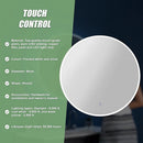 90cm LED Wall Mirror Bathroom Mirrors Light Decor Round - RnR Galore
