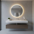 90cm LED Wall Mirror Bathroom Mirrors Light Decor Round - RnR Galore