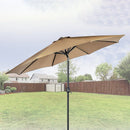9FT Patio Umbrella Outdoor Garden Table Umbrella with 8 Sturdy Ribs - RnR Galore