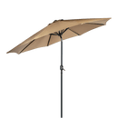 9FT Patio Umbrella Outdoor Garden Table Umbrella with 8 Sturdy Ribs - RnR Galore