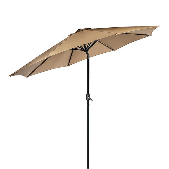 9FT Patio Umbrella Outdoor Garden Table Umbrella with 8 Sturdy Ribs - RnR Galore