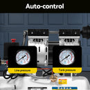 Giantz 24L Air Compressor 40 L/min 115psi Oil-Free Electric Portable Inflator-6