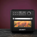 Devanti Air Fryer 15L LCD Fryers Oven-7