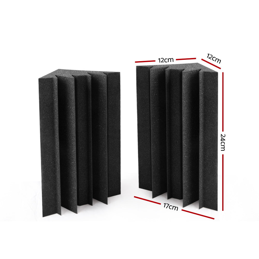 Alpha Acoustic Foam 60pcs Corner Bass Trap Sound Absorption - 0