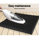 Alpha Acoustic Foam 20pcs 50x50x5cm Sound Absorption Proofing Panels Eggshell-5