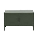 Artiss Buffet Sideboard Metal Cabinet - BASE Green-1