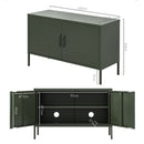 Artiss Buffet Sideboard Metal Cabinet - BASE Green-2