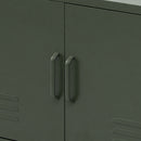 Artiss Buffet Sideboard Metal Cabinet - BASE Green-5