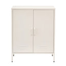 Artiss Buffet Sideboard Metal Cabinet - SWEETHEART White-1