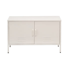 Artiss Buffet Sideboard Metal Cabinet - SWEETHEART White - 0