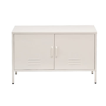 Artiss Buffet Sideboard Metal Cabinet - SWEETHEART White - 0