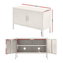 Artiss Buffet Sideboard Metal Cabinet - SWEETHEART White-3